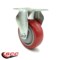Service Caster 3.5 Inch Red Polyurethane Wheel Rigid Top Plate Caster SCC-20R3514-PPUB-RED - alternate 2